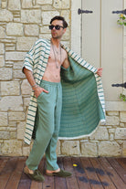 Odana's | Sustainable Gifts | NEPTUNE Reversible Organic Cotton Kimono, Dual-Sided Wear | Kimono | Sustainable Fashion