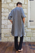 Odana's | Sustainable Gifts | URANUS Organic Gauze Cotton Kimono - Modern Short | Kimono | Sustainable Fashion