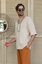 Odana's | Sustainable Gifts | ORPHEUS Men's Hemp Shirt | Shirts | Sustainable Fashion