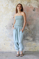 Odana's | Sustainable Gifts | LOTUS Women's Organic Gauze Cotton Tube Top | Tube Top | Sustainable Fashion