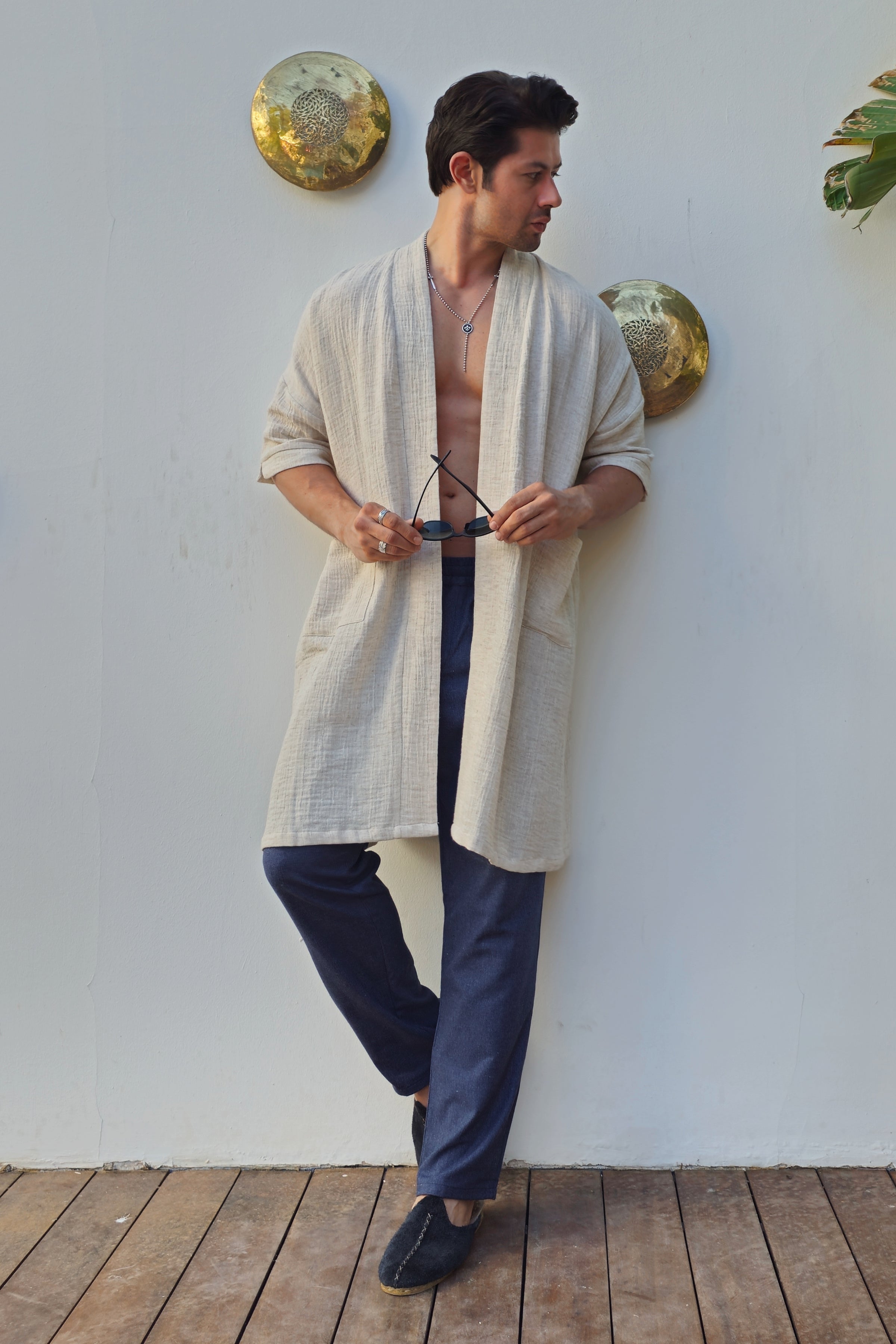 APOLLO Hemp Kimono Modern Short Sustainable Clothings