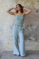 Odana's | Sustainable Gifts | LOTUS Women's Organic Gauze Cotton Tube Top | Tube Top | Sustainable Fashion