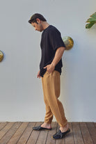 Odana's | Sustainable Gifts | ARCHEUS Organic Cotton Double Gauze Shirt (Green, Black) | Shirts | Sustainable Fashion