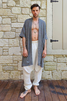 Odana's | Sustainable Gifts | URANUS Organic Gauze Cotton Kimono - Modern Short | Kimono | Sustainable Fashion