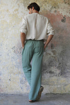 Odana's | Sustainable Gifts | DUNE Organic Gauze Cotton Pants (Black, Sage Green) | Harem Pants | Sustainable Fashion