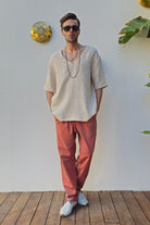 Odana's | Sustainable Gifts | ORPHEUS Men's Hemp Shirt | Shirts | Sustainable Fashion