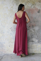 Odana's | Sustainable Gifts | SERENDIPITY Sleeveless Flare Dress | Maxi Dress | Sustainable Fashion