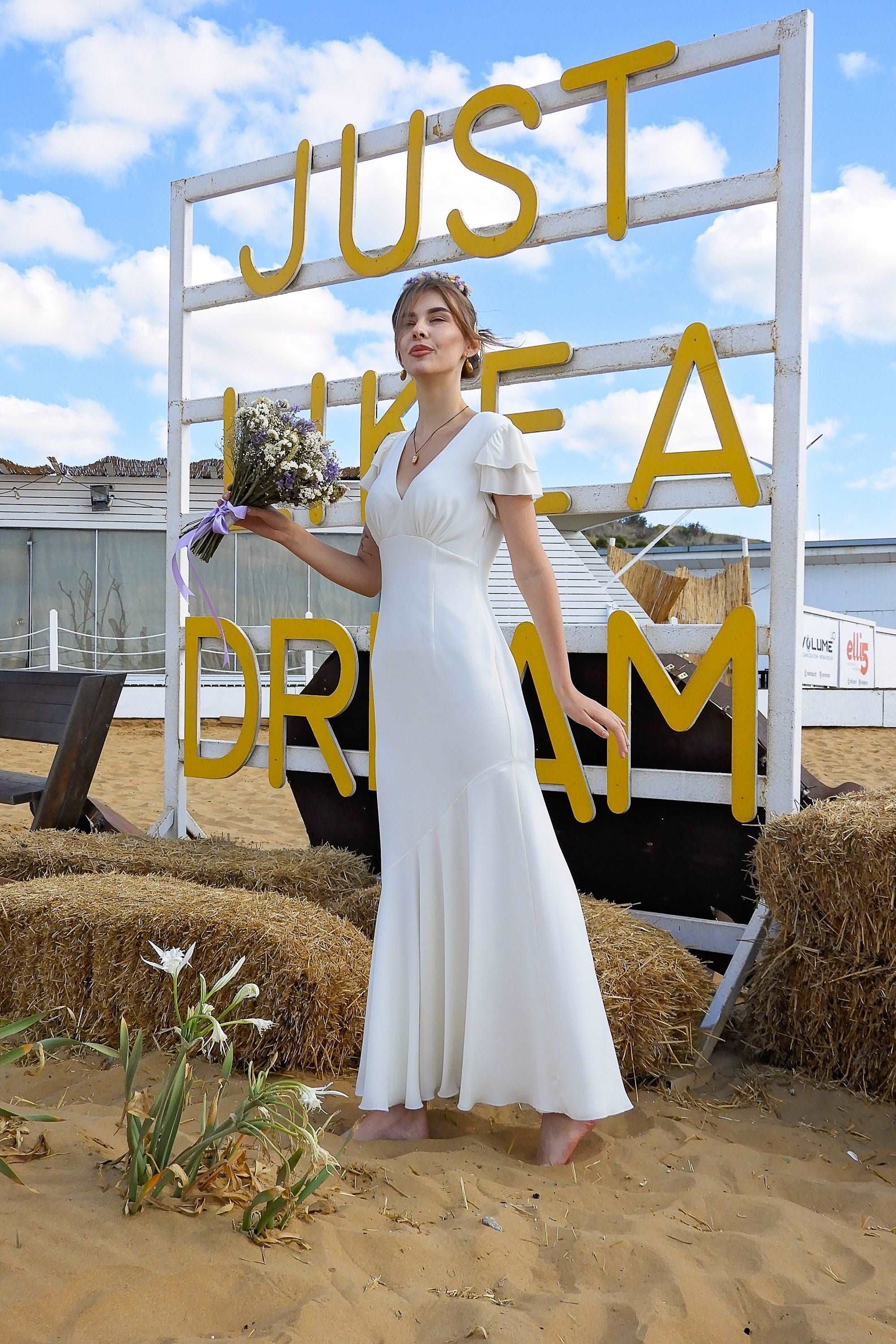 Odana's | GODDESS Maxi Wedding Dress | Maxi Dress | Sustainable Fashion
