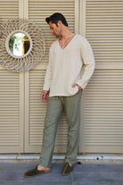 Odana's | Sustainable Gifts | ACHILLES Hemp Shirt | Shirts | Sustainable Fashion