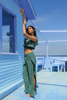 Odana's | Sustainable Gifts | FUSION Slit Pants | Slit Pants | Sustainable Fashion