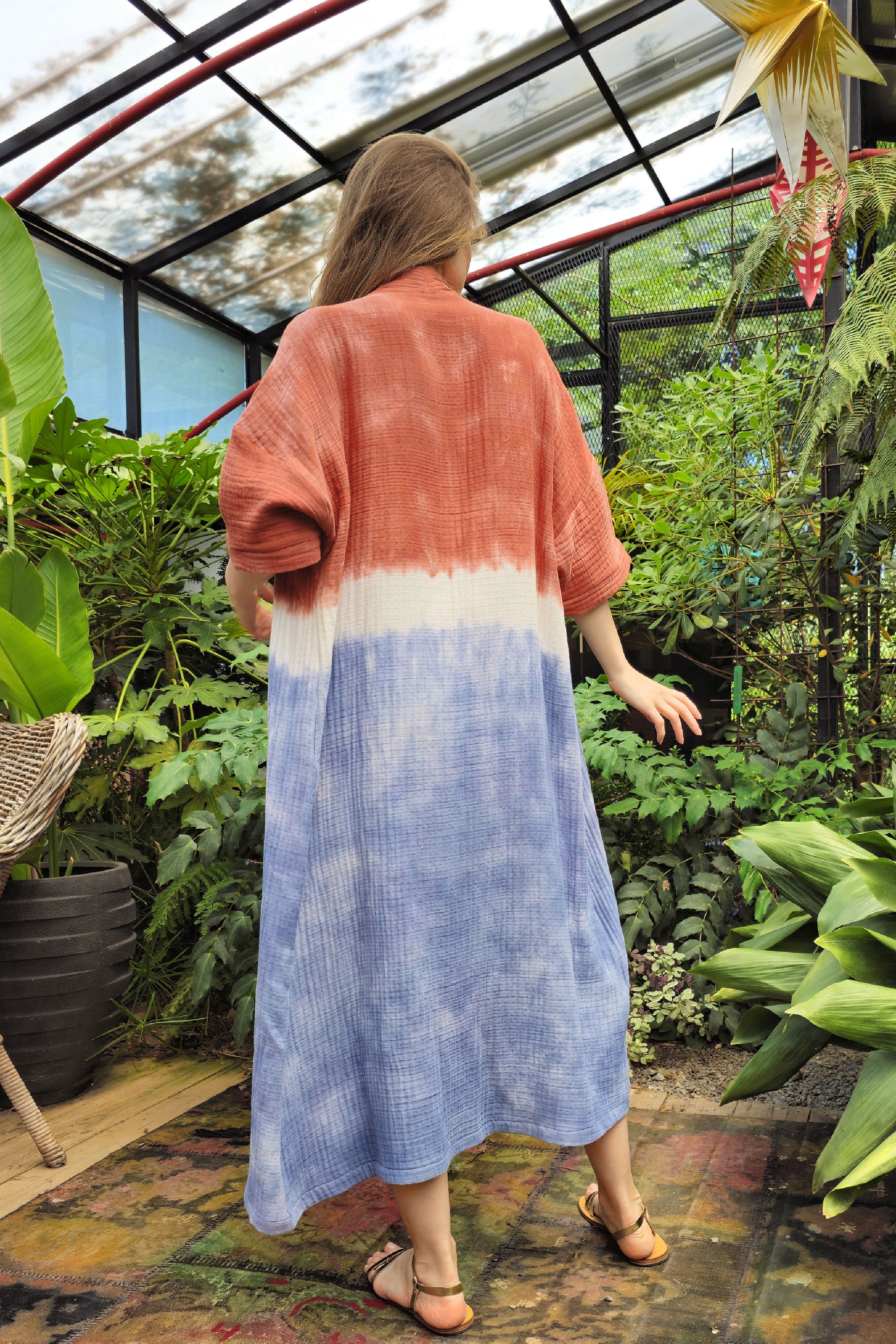 Odana's | Sustainable Christmas Gifts | HESTIA Gauze Cotton Kimono For Women | Kimono | Sustainable Fashion