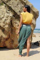 Odana's | Sustainable Gifts | FUSION Slit Pants | Slit Pants | Sustainable Fashion