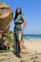 Odana's | Sustainable Gifts | FUSION Slit Pants | Slit Pants | Sustainable Fashion