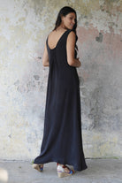 Odana's | Sustainable Gifts | SERENDIPITY Sleeveless Flare Dress | Maxi Dress | Sustainable Fashion