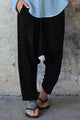 Odana's | Sustainable Gifts | RUMI Men's Harem Pants Black | Harem Pants | Sustainable Fashion