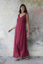 Odana's | Sustainable Gifts | SERENDIPITY Sleeveless Flare Dress | Maxi Dress | Sustainable Fashion