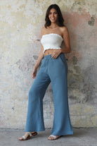 Odana's | Sustainable Gifts | PALAZZO Women's 4Layer Organic Gauze Cotton Pants | Palazzo Pants | Sustainable Fashion