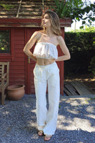 Odana's | Sustainable Gifts | DEMETER Linen Pants For Women | Linen Harem Pants | Sustainable Fashion